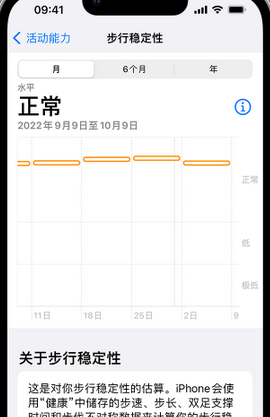 库伦iPhone手机维修如何在iPhone开启'步行稳定性通知'