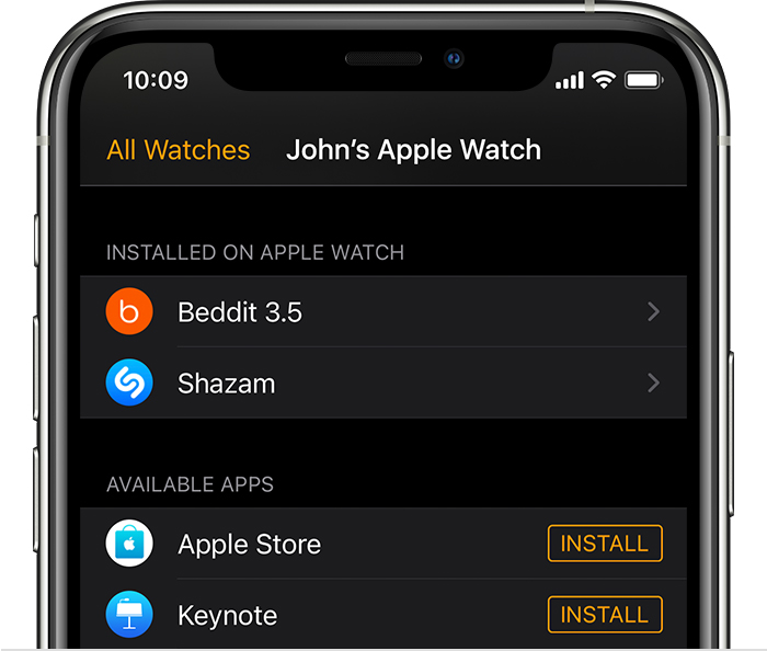 库伦苹果手机维修分享如何在 Apple Watch 上下载应用 