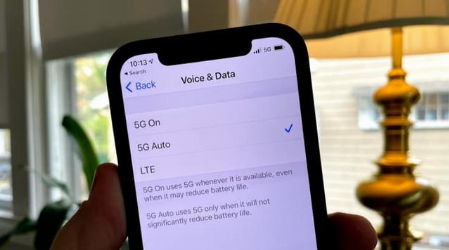 库伦苹果手机维修分享iPhone 12如何打开或关闭5G网络 